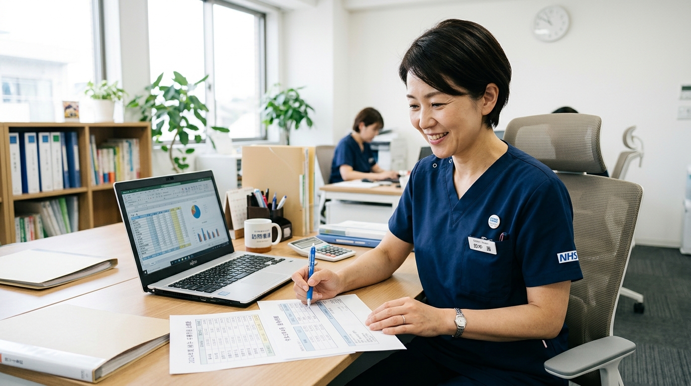 訪問看護のオンコール手当額と病院夜勤手当を比較する看護師